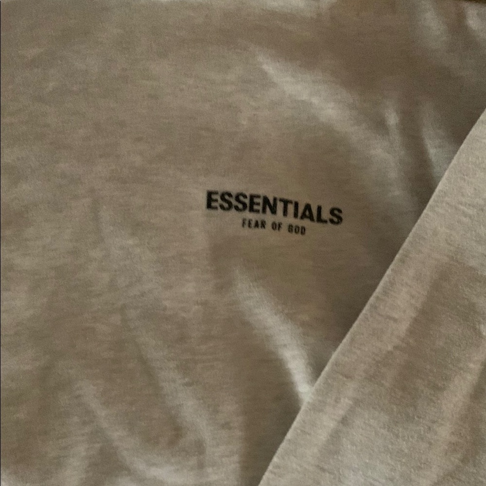 Fear of God Essentials Gray Sweatshirt